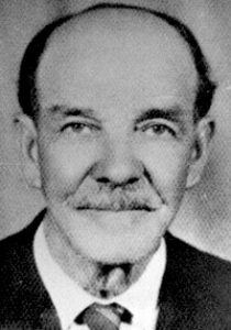 Retrato de Alberico Borges de Carvalho, presidente da primeira diretoria