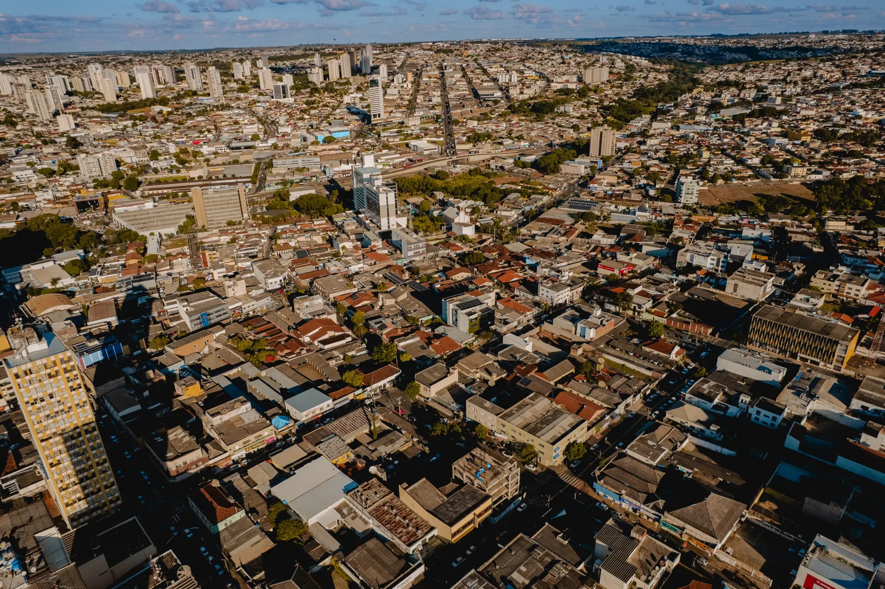 Vista aérea de Anápolis